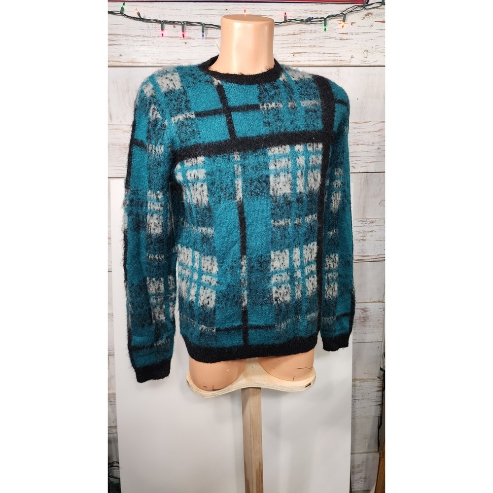 Mens ASOS Colorful Crewneck Sweater Sz Medium A16 Geometry Design